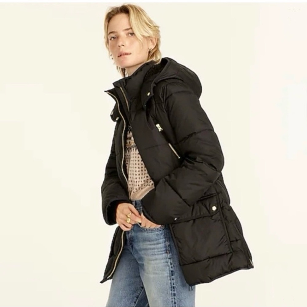Jcrew Winter Puffer Jacket
